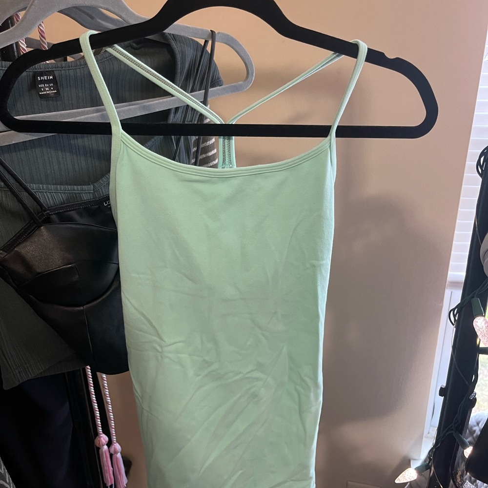 Lululemon Teal Tank size 6